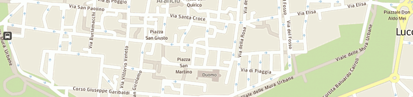 Mappa della impresa puccetti giorgio a LUCCA
