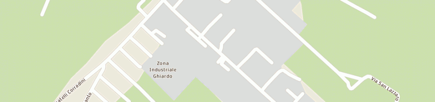 Mappa della impresa b e b saldatura sas di borghi p e c a BIBBIANO