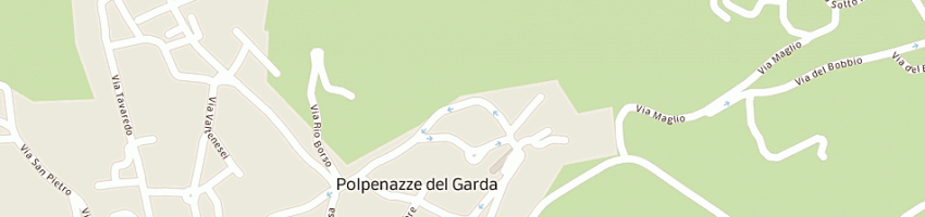 Mappa della impresa mantovani maria grazia a POLPENAZZE DEL GARDA
