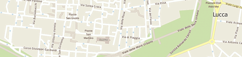 Mappa della impresa gonnella giulio a LUCCA