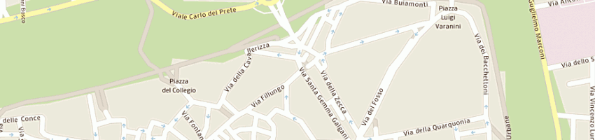Mappa della impresa gargini lionello a LUCCA