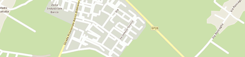 Mappa della impresa unogas srl a BIBBIANO