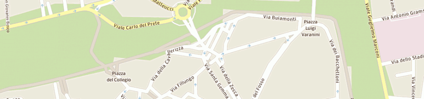 Mappa della impresa del carlo rossana a LUCCA