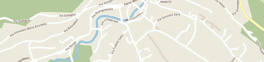 Mappa della impresa testini roberto a PONTE DI LEGNO