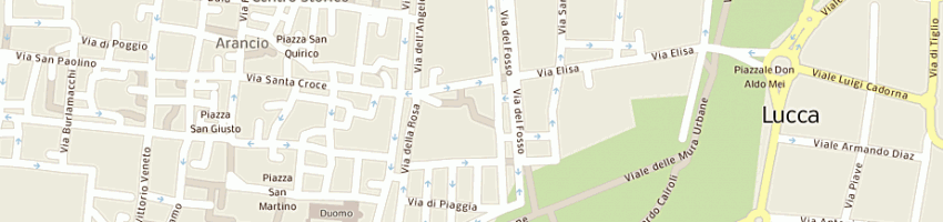 Mappa della impresa benvenuti riccardo a LUCCA