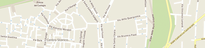 Mappa della impresa pagliai gianita e c sas a LUCCA
