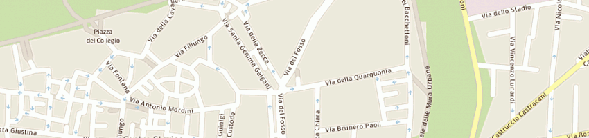 Mappa della impresa moretti fratelli a LUCCA