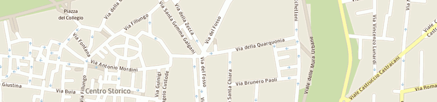 Mappa della impresa gruppo volontari carcere lucca a LUCCA