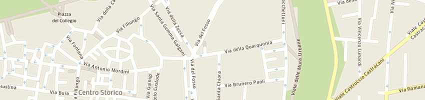 Mappa della impresa bar domenici andrea a LUCCA