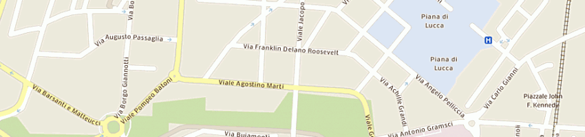 Mappa della impresa ambulatorio veterinario smarco a LUCCA