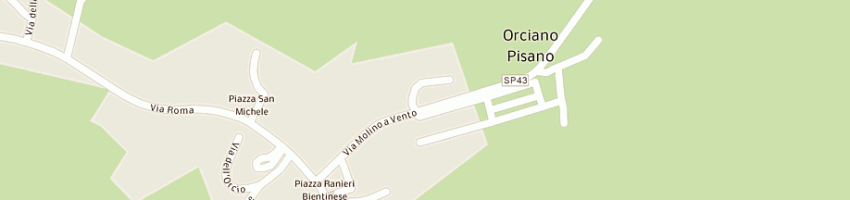 Mappa della impresa comune a ORCIANO PISANO