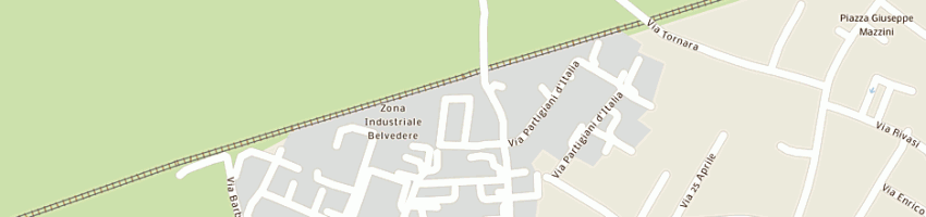 Mappa della impresa redy srl a CAVRIAGO