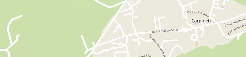 Mappa della impresa pagliani michael a CARPINETI