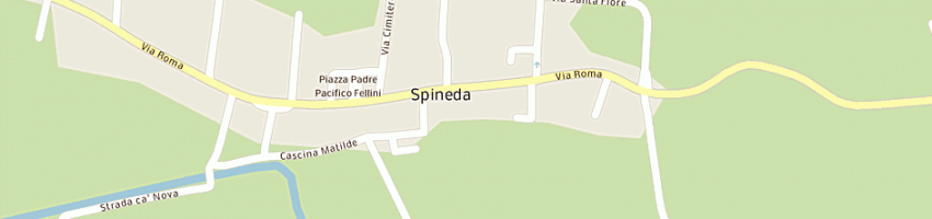Mappa della impresa vaia pierina a SPINEDA