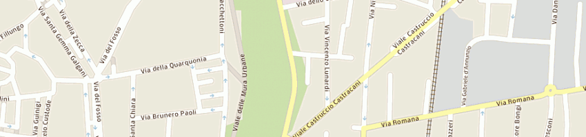 Mappa della impresa associazione sportiva lucchese libertas srl a LUCCA