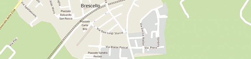 Mappa della impresa fochi alessandro a BRESCELLO