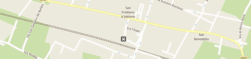 Mappa della impresa fratelli cipolli di cipolli andrea e c snc a CASCINA