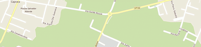 Mappa della impresa corpo guardie giurate spa a REGGIO EMILIA