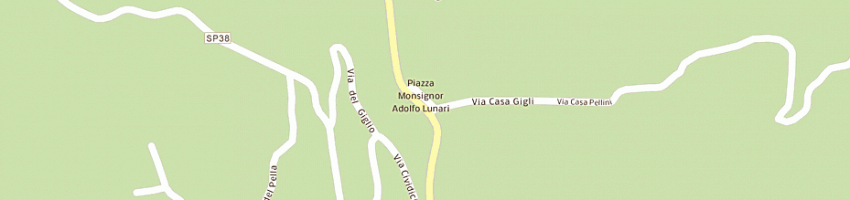 Mappa della impresa albergo alpino a FRASSINORO