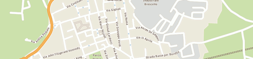 Mappa della impresa erregi snc di ghidini r e c a REGGIO EMILIA
