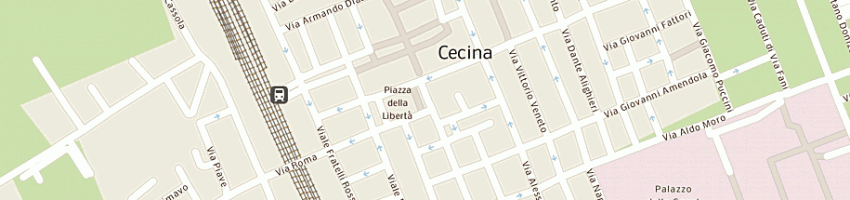 Mappa della impresa il barattolo di fiorentini rosalba a CECINA