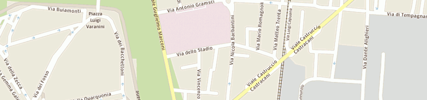 Mappa della impresa romani attilio a LUCCA