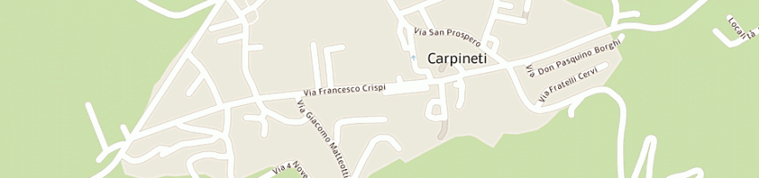 Mappa della impresa edil for carpineti snc di rondanini stefano e c a CARPINETI
