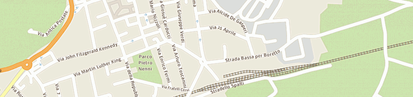 Mappa della impresa sassi enrica a REGGIO EMILIA