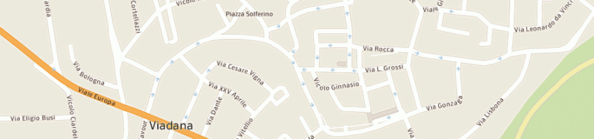 Mappa della impresa dana travel viaggi di de col vincenzoa a VIADANA