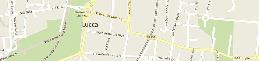 Mappa della impresa comed di sansoni e c sas a LUCCA