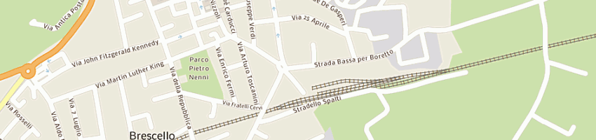 Mappa della impresa bo fabrizio a BRESCELLO
