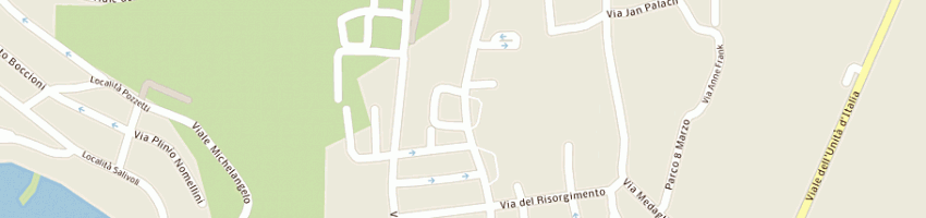 Mappa della impresa comune di piombino scuola elementare perticale a PIOMBINO