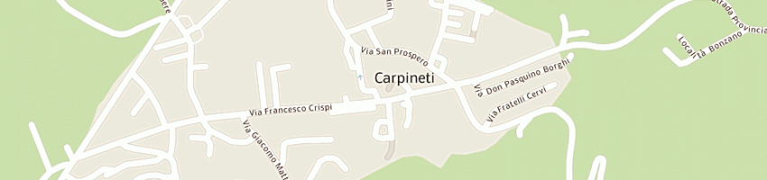 Mappa della impresa municipio di carpineti a CARPINETI