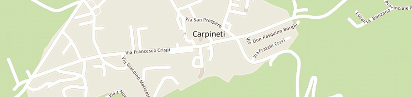 Mappa della impresa picciati angelo a CARPINETI
