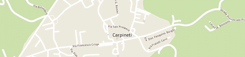 Mappa della impresa albergo pizzeria la ruota albergo la ruota a CARPINETI