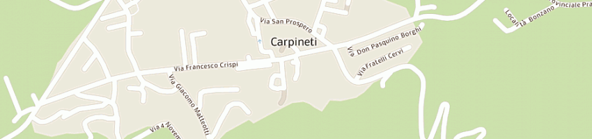 Mappa della impresa costi maurizio a CARPINETI
