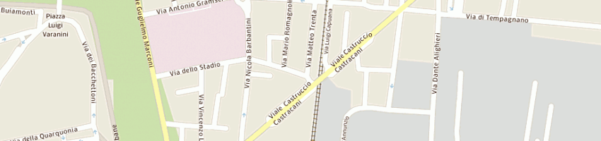 Mappa della impresa ruggi luca antonio a LUCCA
