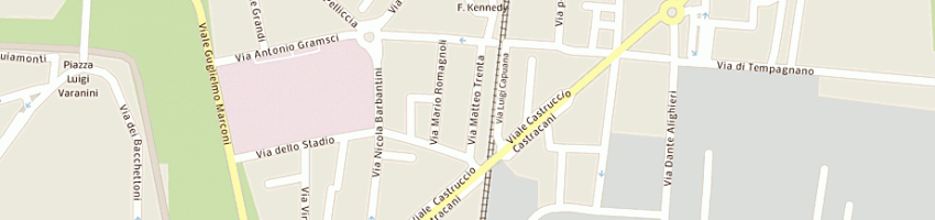 Mappa della impresa palumbo fabrizio a LUCCA