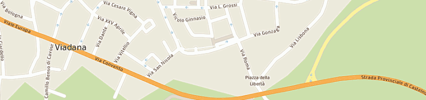 Mappa della impresa coffee break di romantini mauro e c sas a VIADANA