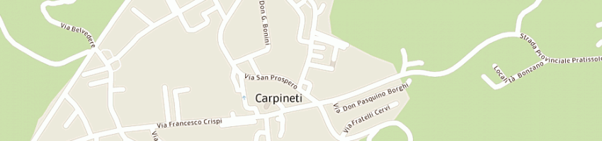 Mappa della impresa fontanesi luca e c snc a CARPINETI