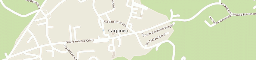 Mappa della impresa forno giberti di lamberti paolo e c snc a CARPINETI