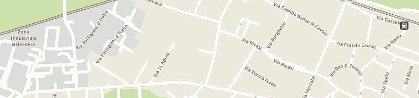 Mappa della impresa rossi ilianov a CAVRIAGO