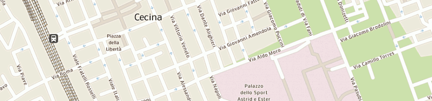 Mappa della impresa bartaloni aulo a CECINA