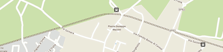 Mappa della impresa studio catelani e rosati elaborazine dati srl a CAVRIAGO
