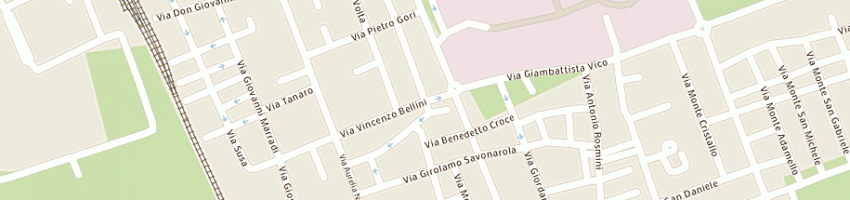 Mappa della impresa cate snc di baldi massimo e buonamici graziano a CECINA