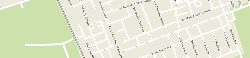 Mappa della impresa bar volpe di enrico giomi a CECINA