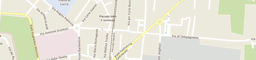 Mappa della impresa zanni giuseppe a LUCCA