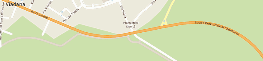 Mappa della impresa azzoni giuseppe a VIADANA