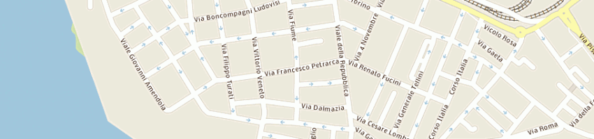 Mappa della impresa terza eta' snc di ciriello fiorella e c a LIVORNO