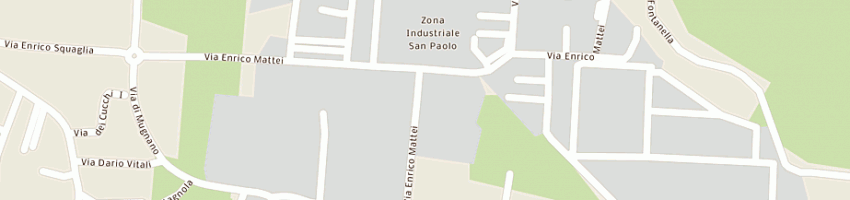 Mappa della impresa landucci claudio e c (sas) a LUCCA